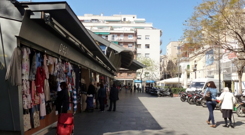 The Mercato Barcelonetta exterior.