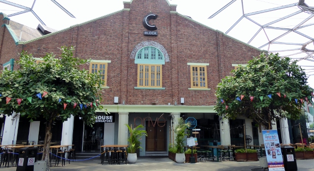 One of the old Clarke Quay warehouses.